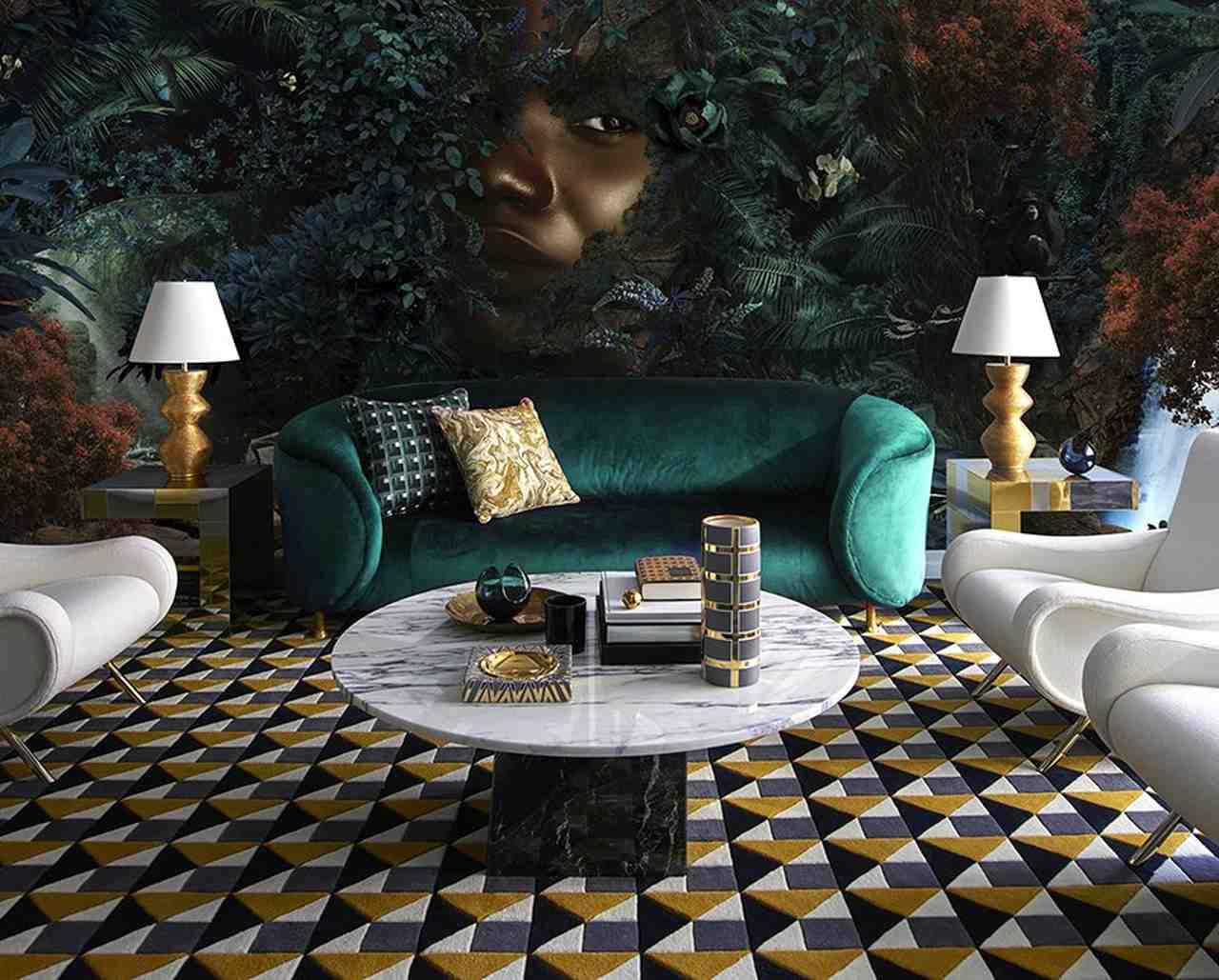 fototapeta-rosliny-zielen-ciemna