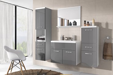 meble łazienkowe białe